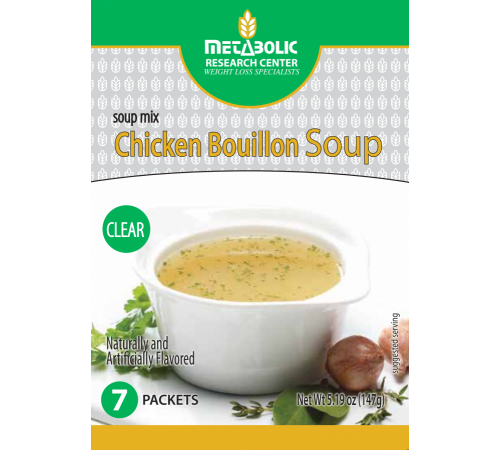 Metabolic Web Store MRC Chicken Bouillon Soup Protein Powder
