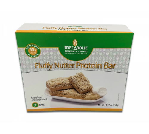 Metabolic Web Store MRC Fluffy Nutter Protein Bars box of protein bars