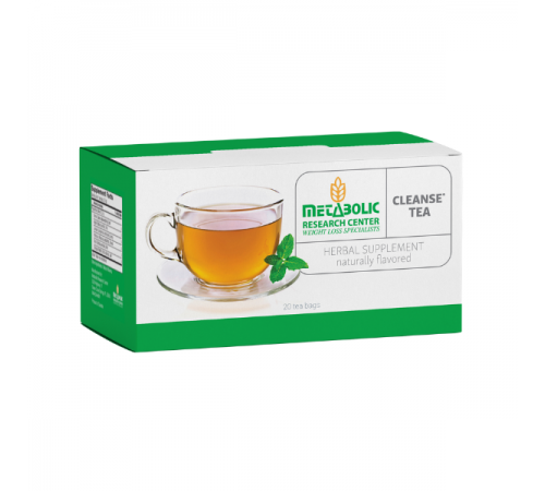 Metabolic Research Center MRC Web Store cleanse tea box at an angle