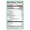 Butterscotch & Sea Salt protein wafer bars nutrition label