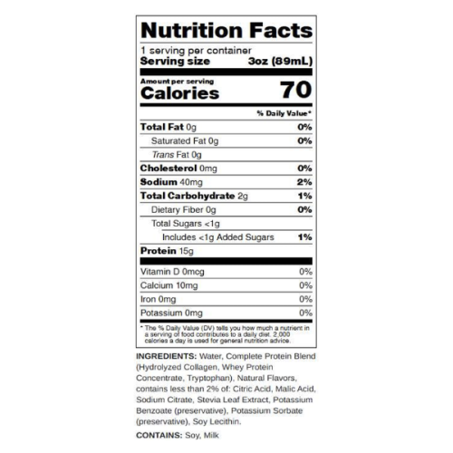 MRC Protein Shot Cranberry Grape - 6 Pack - Photo 3