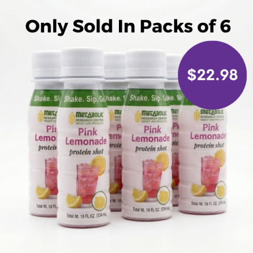 MRC Protein Shot Pink Lemonade - 6 Pack - Photo 1