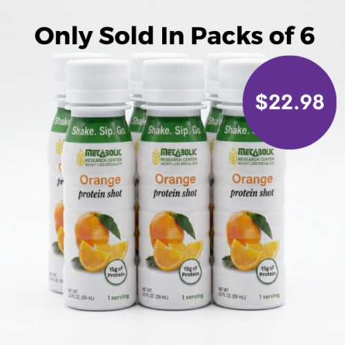 MRC Protein Shot Orange - 6 Pack - Photo 1