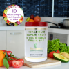 Metabolic Web Store MRC Super Fruit & Vegetable Drink Mix 10 half cup servings of fruits and vegetables in every scoop