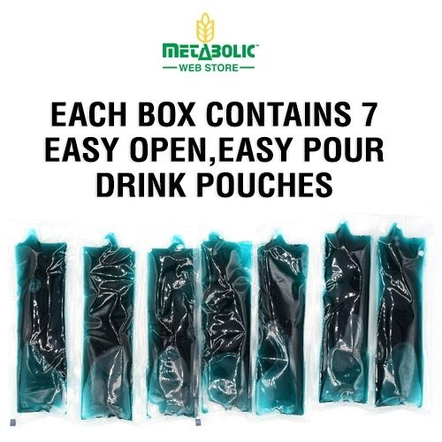 Metabolic Web Store MRC Blue Raspberry Protein Drink 7 packets