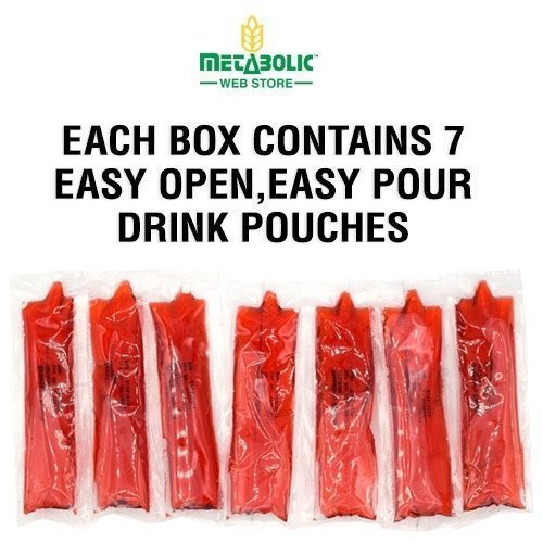 Metabolic Web Store MRC Strawberry Banana protein drink 7 individually wrapped pouches